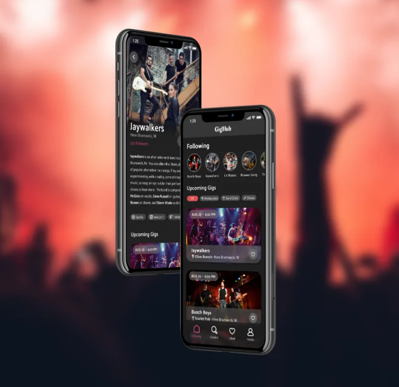 The GigHub app