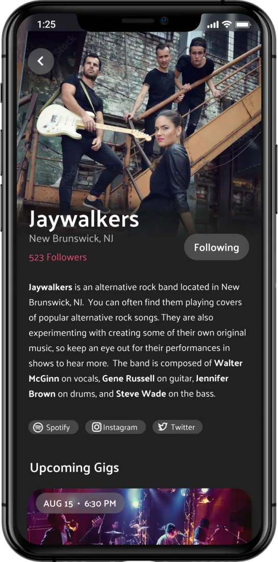 Artist profile