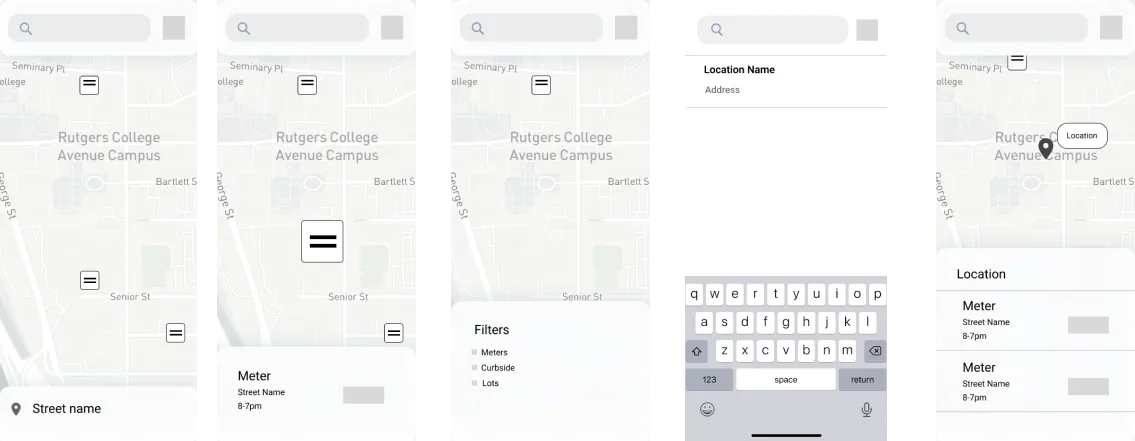 Spot wireframes